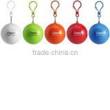 Collapsible Raincoat Disposable Raincoat With Ball Container