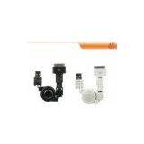 0.1m 2 In1 Black Mini Retractable USB Cables 5 Pin for IPhone IPod, USB Sync Cable thumbnail-1