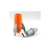 Promotion Rocket Shape Plastic USB Flash Drive 128MB - 16GB USB Memory Stick