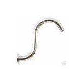 1/2' Female Connection Wall Round Brass S Shaped Shower Arm For Shower Head thumbnail-1