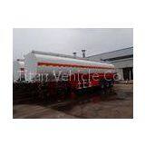 3 Axles 45000 liters 5 compartments diesel fuel tank trailer for oil transportation