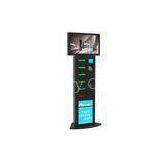Customized Coin Operated Multi Phone Charging Station Kiosk With 32 Inch LCD Digital Signage