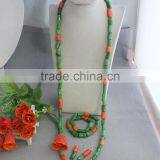 Amazing Bridal Coral Jewelry Set for Nigerian/African Brides! thumbnail-2