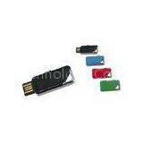 Plastic Slim Encrypted Mini USB 2.0 Flash Drive Promotional