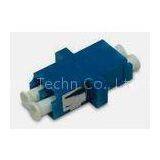 Square LC to LC Fiber Optic Adaptor SM Duplex Adapter for Wide Area Networks , CATV thumbnail-1