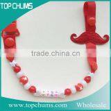 Custom Pacifiers Logo Printing Baby Pacifier Clip Holder thumbnail-5