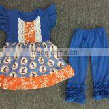 Easter Boutique Kids Clothing Remake Girl Rabbit Print Outfits Spring Boutique Girl Clothing Sets thumbnail-1