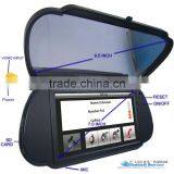 High Definition Bluetooth Handsfree 7 Inch Rearview Mirror GPS thumbnail-2