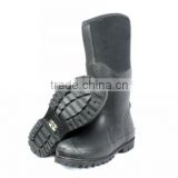 Men's Neoprene half boots/rubber sole boots