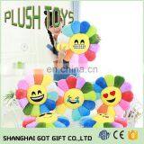 OEM Service Emoji Emoticon Yellow Round Cushion Soft Toys Pillow Plush thumbnail-2