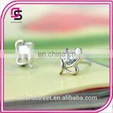 Women's Fashion Heart-shaped Water Language is Anti-allergic Earrings thumbnail-6