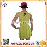 New Design Durable Lady Woven Models Blouses Shirt In Chiffon thumbnail-3