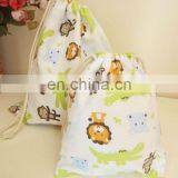 Fashion Organic Cotton Drawstring Bags