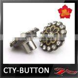 CTY-RB(137) Metal Button for Leather Coat Buttons