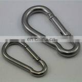 High Quality Rigging Hardware Spring Hook, Quick Zinc Link Ring, thumbnail-1