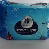 Portable Ice Cooling Adult Wet Wipes Alcohol-free Deodorant Body Wet Tissue thumbnail-2