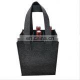 Customized Size 2pcs Set Bag for Gift Felt Christmas Wine Bottle Cover Bags thumbnail-5