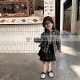 6886 Parent-child Shirt Baby Girl Long Sleeve Fashion Shirt Retro Plaid Blouse thumbnail-4