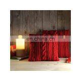 2019 New Design Decorative Plain Knitted Sofa Cushion Pillow thumbnail-1