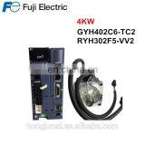 FUJI 4KW Servo Motor + Amplifier GYH402C6-TC2 + RYH402F5-VV2