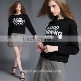 OEM Fashion Printed Good Quality Europe Style Lady Hoody thumbnail-2