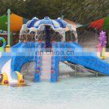 Fiberglass Water Park Equipment For Kids Fun Kids Slide In Water Park Pool Slide In Octopus Shape thumbnail-4