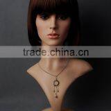 Plastic Head Female Head Mannequin Realistic Head Cheap Model H1052 thumbnail-1