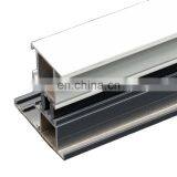 up and Down Sliding Black Tinted Aluminum Clad Security Burglar Proof Window Profiles With Blades thumbnail-2
