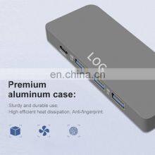 Shenzhen Usb Hub 3.0 With 2020 New For Laptop Computer Multifunction Wholesale Charging Phone Dock Station For Laptop Usb C Hub thumbnail-2