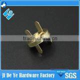 14mmx3.5mm Gold Magnetic Button N35 Magnet Ring