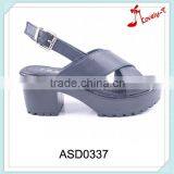 Sexy High Heel Ladies New Fashionable Barefoot Buckle Sandals Wholesale thumbnail-1