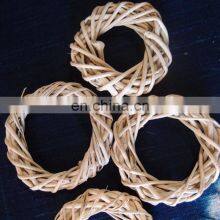 Beautiful Wicker Natural Rattan Napkin Rings Tableware Set Napkin Holder Rings Wovenmade in Vietnam thumbnail-3