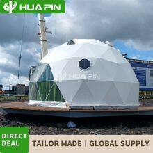 Forest Half Sphere Dome PVC Geodesic Tents for Glamping House thumbnail-1