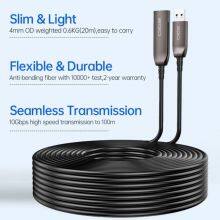 Shenzhen OEM Factory Wholesale USB3.0 Active Optical Fiber Extension Cable Type-A Male to Female for CCTV and Video Conference Cam thumbnail-2