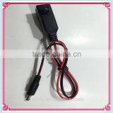 12V DC 2.1x 5.5mm Car Cigarette Lighter Power Plug Adapter Cable For LED Lights thumbnail-5