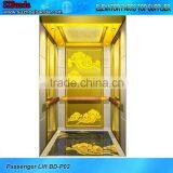 Luxurious Passenger Lift 600kg / Elevator Parts / Lift Cabin