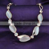 Imitation Jewelry Chunky Bubblegum Opal Latest Design Saudi Gold Jewelry Necklace thumbnail-3