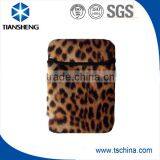 Leopard-spotted Neoprene Tablet Sleeve for IPad and IPad Mini