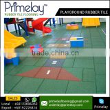 Safety Playground Outdoor Pathway Rubber Floor Tiles for Garden