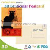 Custom Plastic 3d Lenticular Postcard 3d Postcard for Holiday Gift thumbnail-3