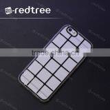 Geometric Glue Printing Tpu Mobile Back Case for Iphone