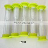 Plastic Sand Timer, 1 Minute Hourglass, 2 Minutes Sand Clock, 3 Minutes Sand Watch thumbnail-3