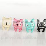 New Kawaii Piercing Ear Stud Smiley 3d Cat Earrings Jewelry Factory China thumbnail-6