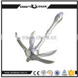 Marine Folding Grapnel Kayak Anchor Hot Dipped Galvanized 1.5kg Quality Choice thumbnail-3