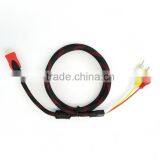 Factory Customized 1.5m/5ft Hdmi to av Adapter Cable for Computer/monitor/projector/home Theater thumbnail-3