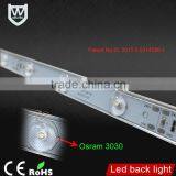 Promotion led backlight good price 6W high bright 600Lm CE Rohs smd Osram 6leds waterproof led backlight for lighting box