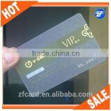 Free Sample Transparent Visiting Card