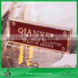 Sinicline Fashion Leather Bag's Brand Logo Metal Badge