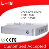 Support Full-Screen Movies And 2D Games Mini Itx Computer Mini PC Dual Lan All In One PC L19 E2404G RAM 1TB
