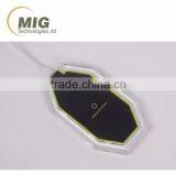 3 Coils Transparent Qi Wireless Charger for Samsung S6 / 6 Edge and for More Phone Charger thumbnail-2